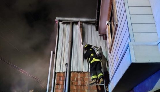 Incendio en Artificio movilizó a todos los equipos de emergencias