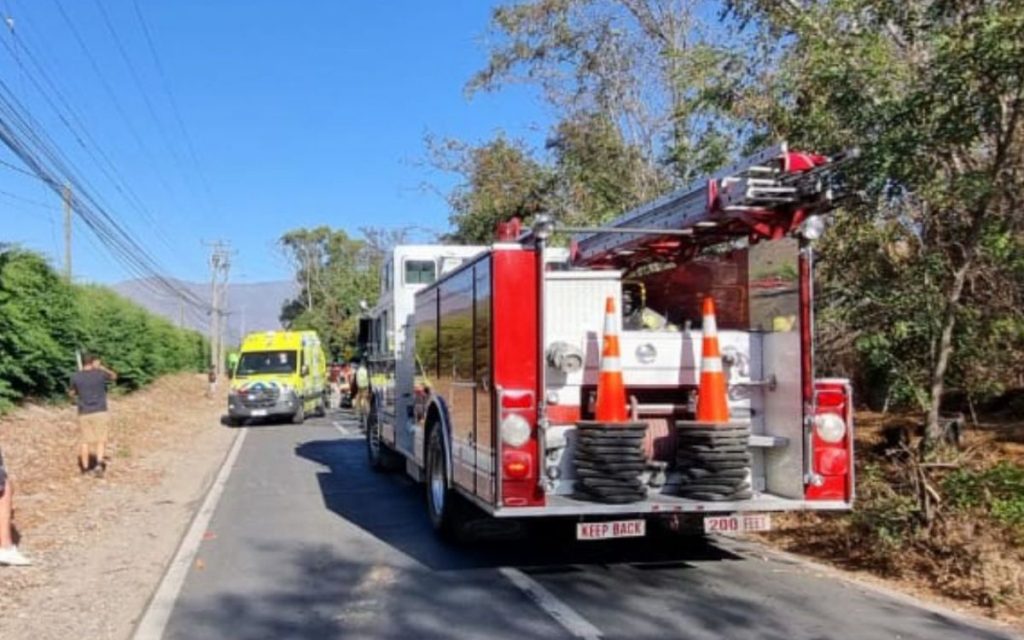 Motociclista de Hijuelas murió luego de colisión con una camioneta