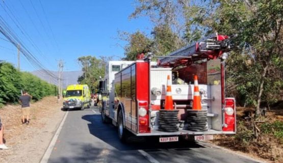 Motociclista de Hijuelas murió luego de colisión con una camioneta