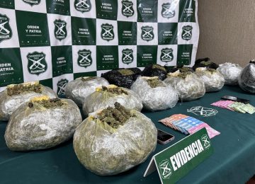 Nogales: Decomisan 14 kilos de droga en control vehicular