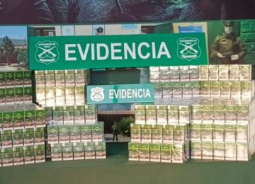 Nogales: Descubren 1.500 cajetillas de contrabando en bus interprovincial