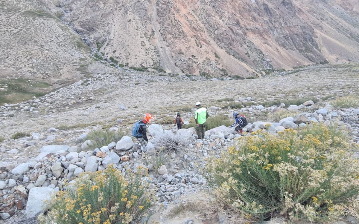 Rescataron a motoristas extraviados en la Laguna El Toro de Los Andes