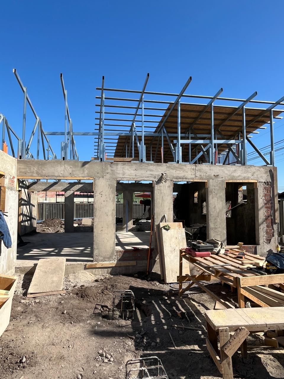 Un 65% de avance llevan las obras de nueva sede social en La Calera