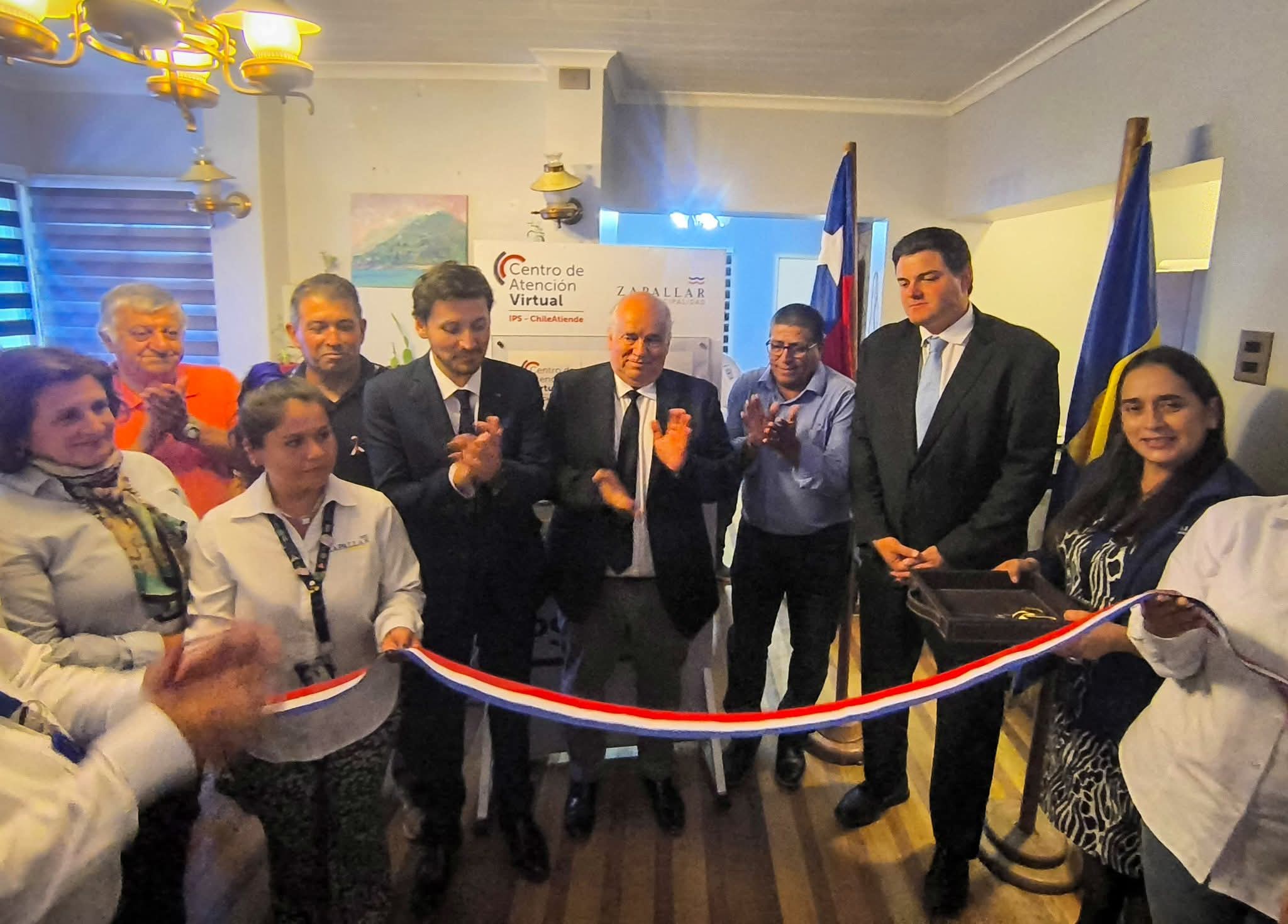 Inauguran Centro de Atención Virtual de Chile Atiende en Zapallar