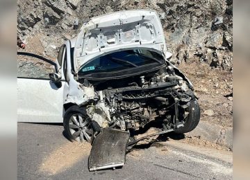 Accidente en La Calera deja tres personas lesionadas
