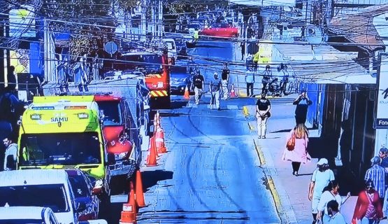 Adulto se desplomó y falleció en la vía pública en Quillota