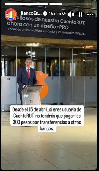 CuentaRUT Eliminarán cobro de $300 pesos en transferencias a otros bancos