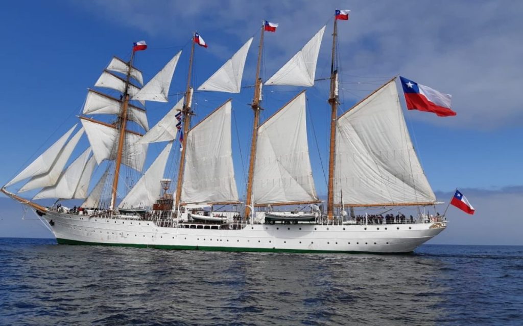 Del viernes al domingo se puede visitar el Buque Escuela Esmeralda