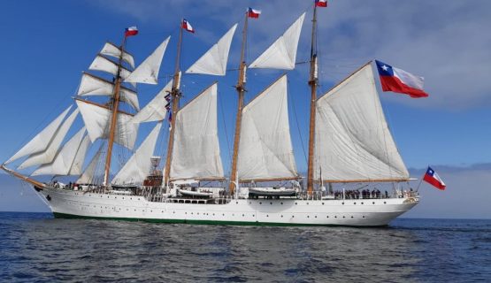 Del viernes al domingo se puede visitar el Buque Escuela Esmeralda