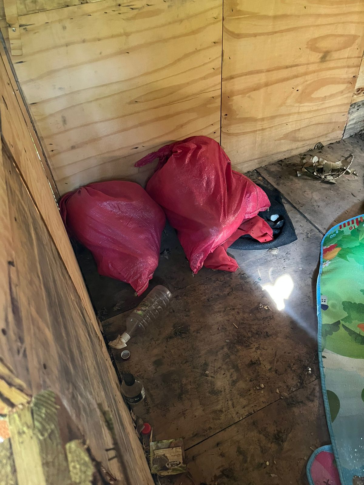 Descubren sacos con 8 kilos de marihuana en terreno de Hijuelas