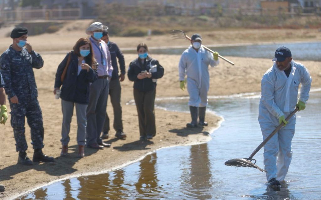 Detectan disminución del oxígeno en el agua del humedal de La Laguna