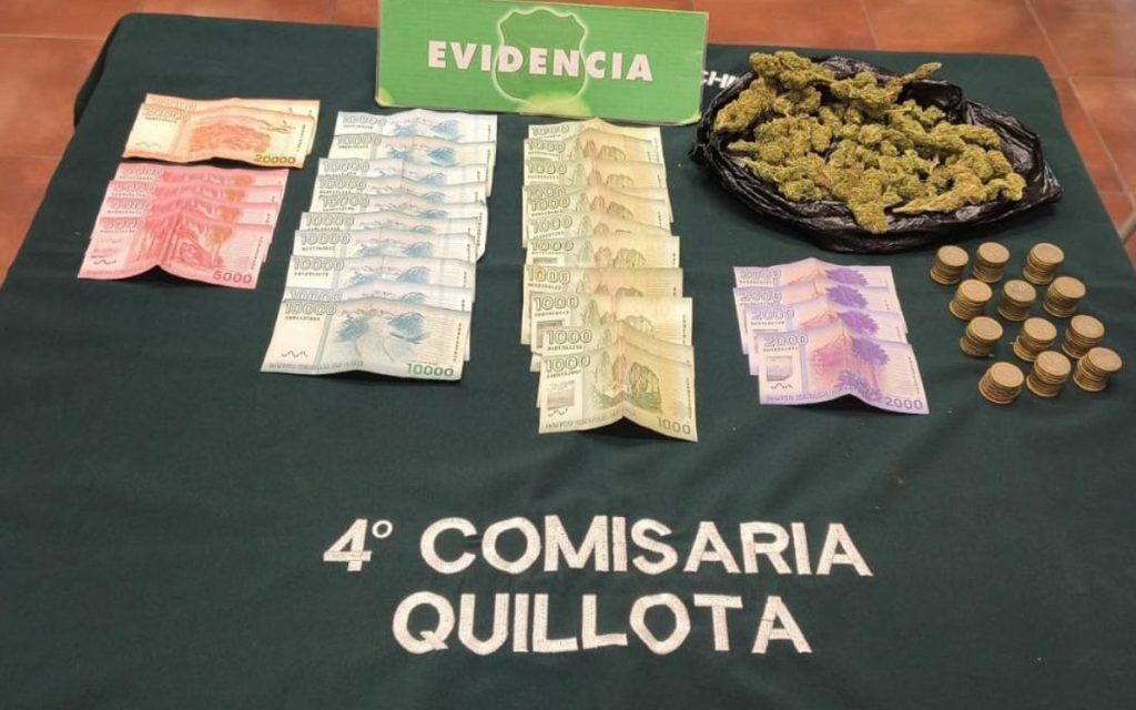 Detienen a conductora en Quillota por microtráfico