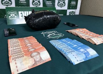 Dos detenidos por microtráfico tras control vehicular en Nogales