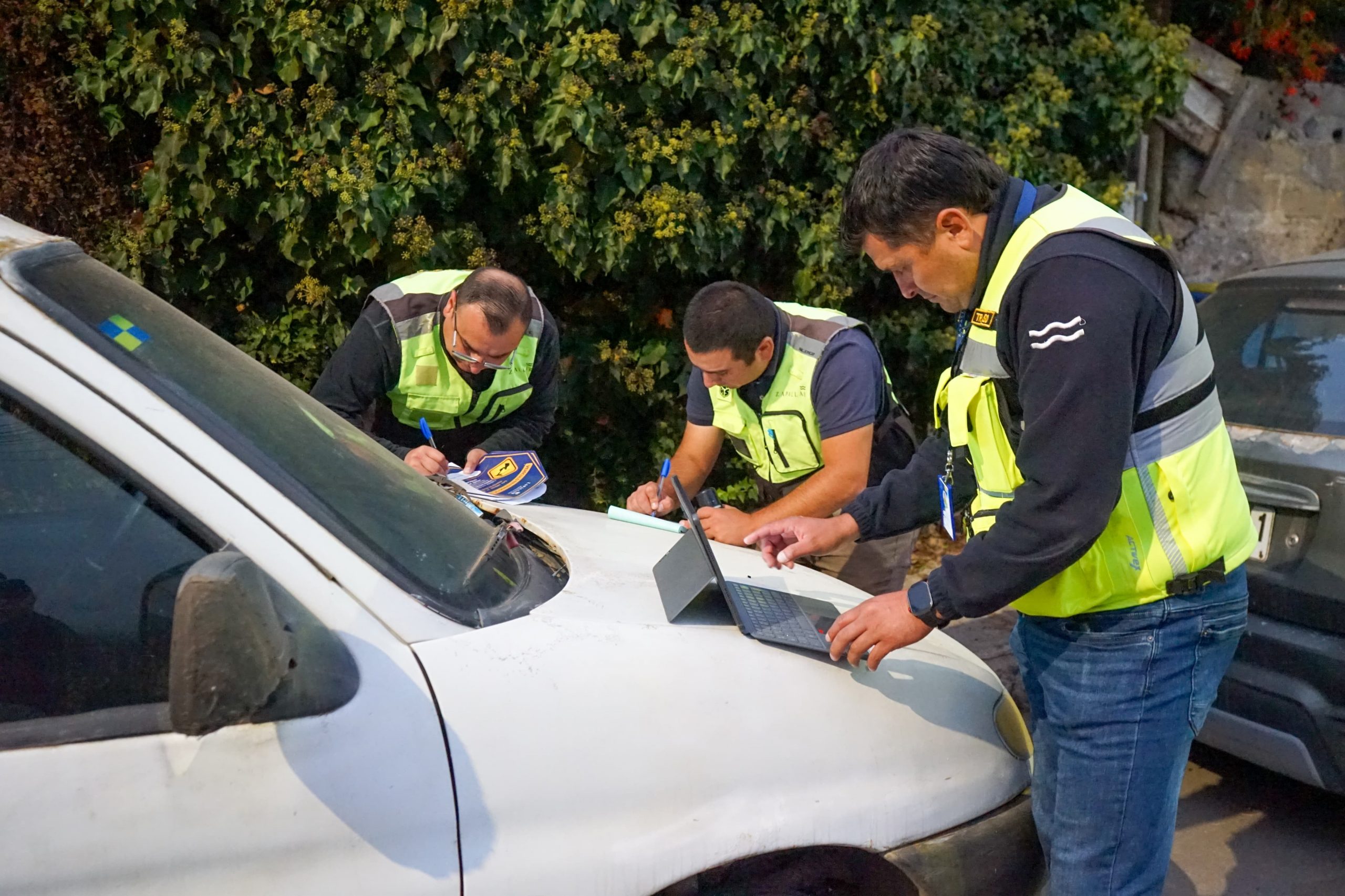Dueños retiran autos que estaban abandonados en las calles de Zapallar