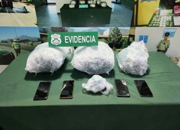 El Melón: Fiscalización por exceso de velocidad terminó con incautación de droga