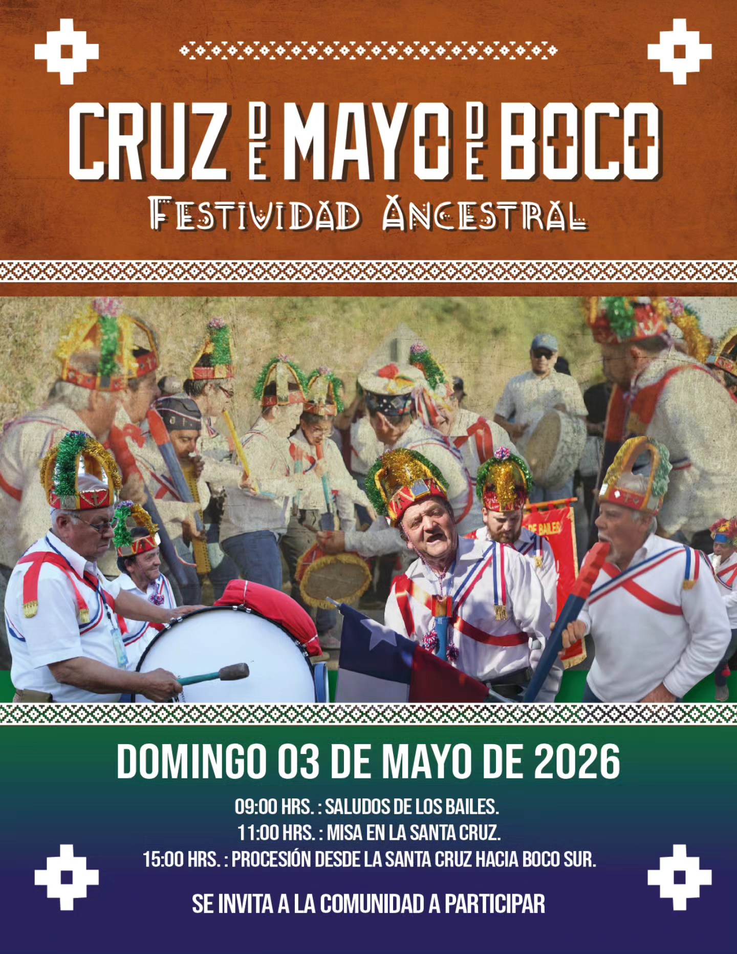 Este fin de semana se celebra La Cruz de Mayo en Boco