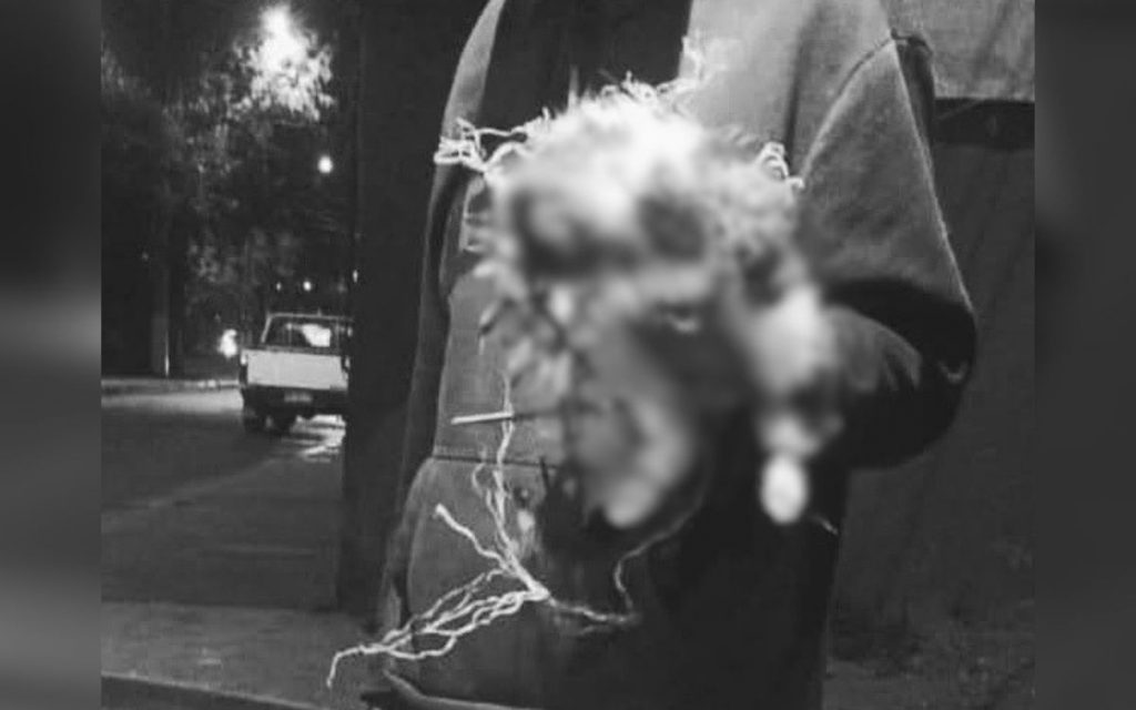 Hombre se paseó por El Melón con gatito muerto y atado con alambres