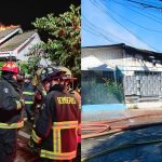 Incendios dejaron dos casas totalmente destruidas en Quillota