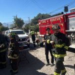 Inflamación de cocina movilizó a los bomberos de La Calera
