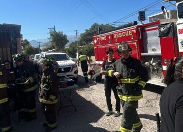 Inflamación de cocina movilizó a los bomberos de La Calera