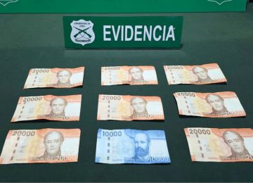 Nogales: Conductor chino trató de sobornar a Carabineros con $170 mil pesos