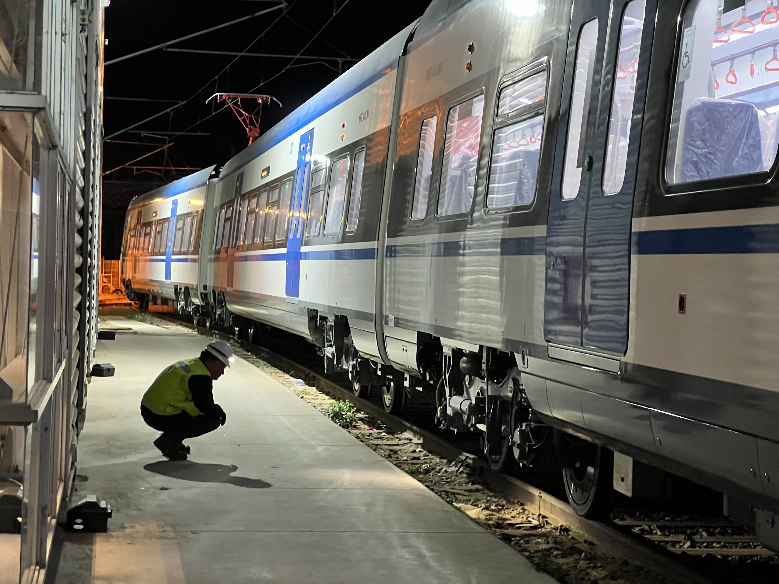 Por esta razón se vio a tren con pasajeros en Quillota