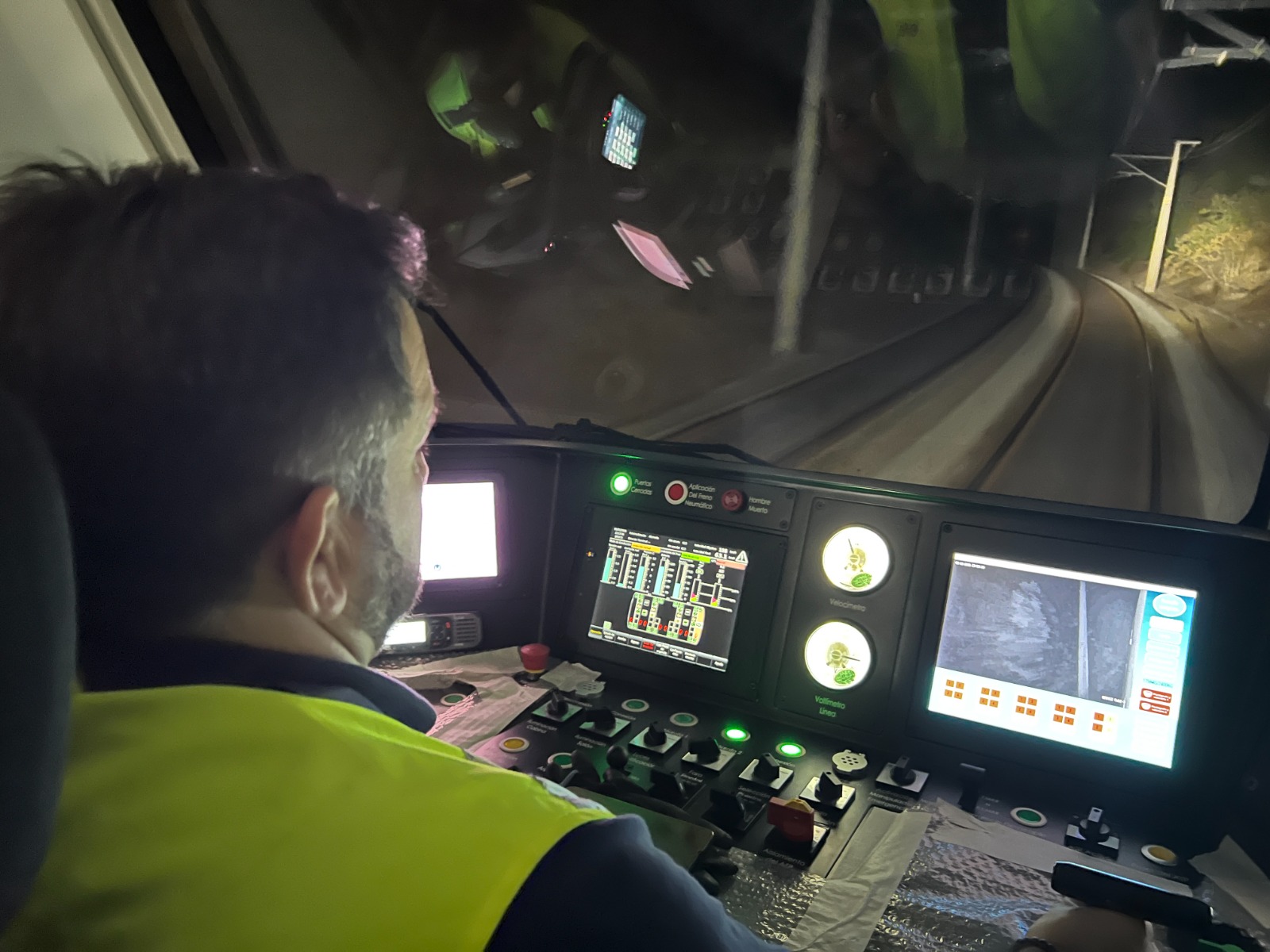 Por esta razón se vio a tren con pasajeros en Quillota