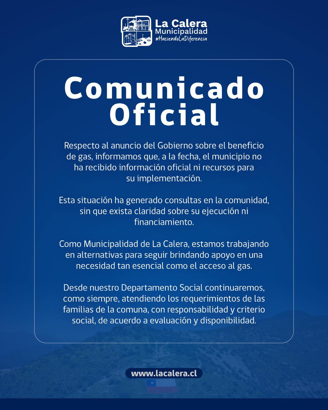 Provincia de Quillota aguarda novedades sobre la entrega de balones de gas licuado