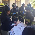 Se realizó simulacro de incendio en la Casa Colonial de Quillota
