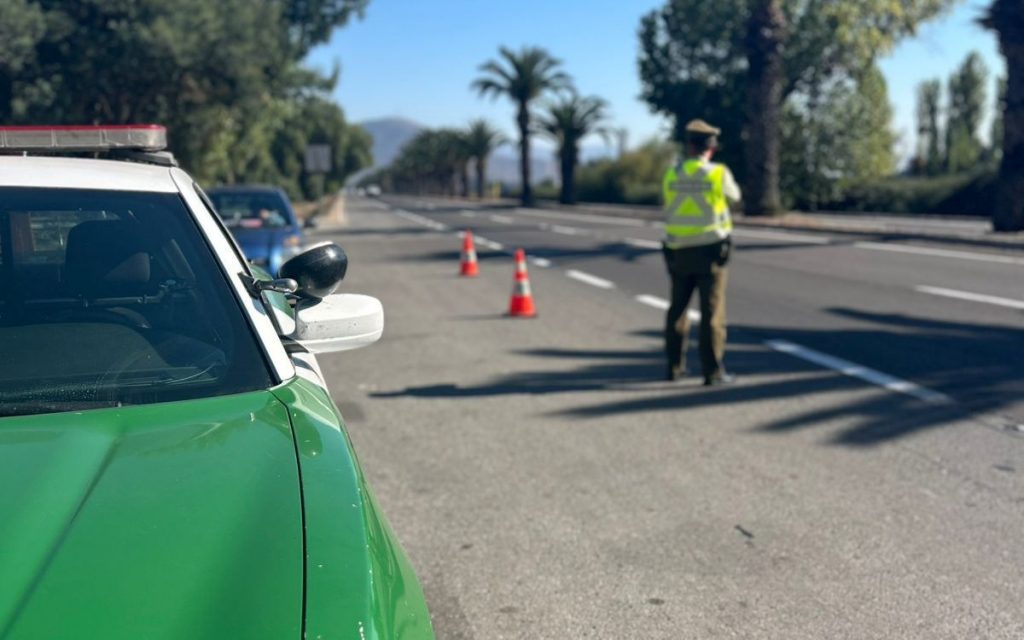 Semana Santa: Cuatro detenidos por conducir en estado de ebriedad en Hijuelas