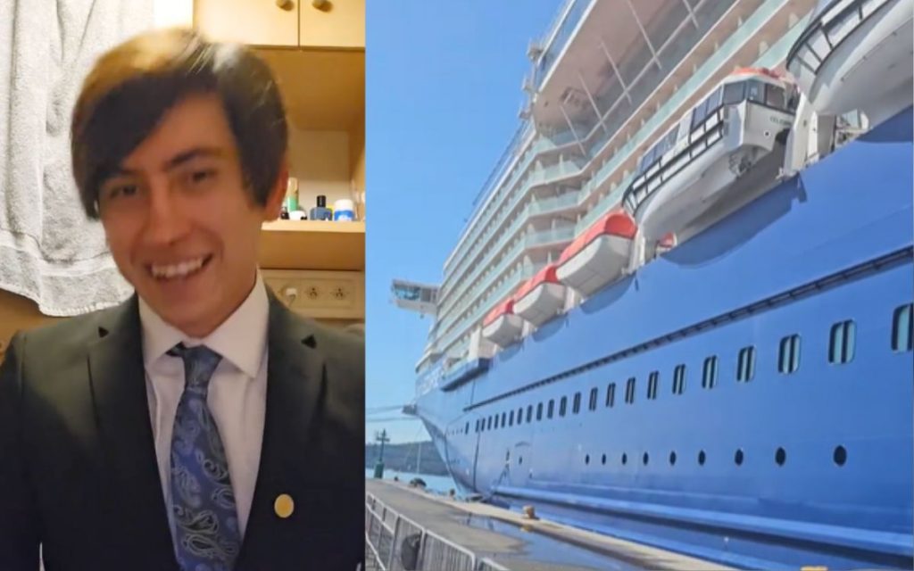[VIDEO] Joven de La Calera inició travesía como trabajador de crucero