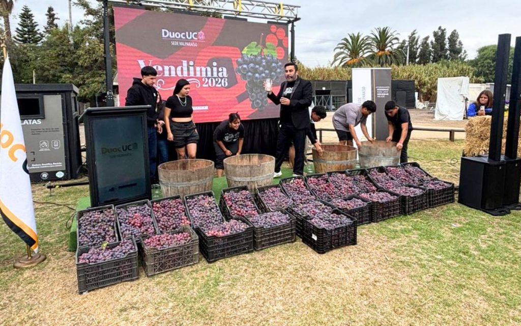 Vendimia 2026 de Duoc UC Sede Valparaíso reunió al mundo académico y productivo