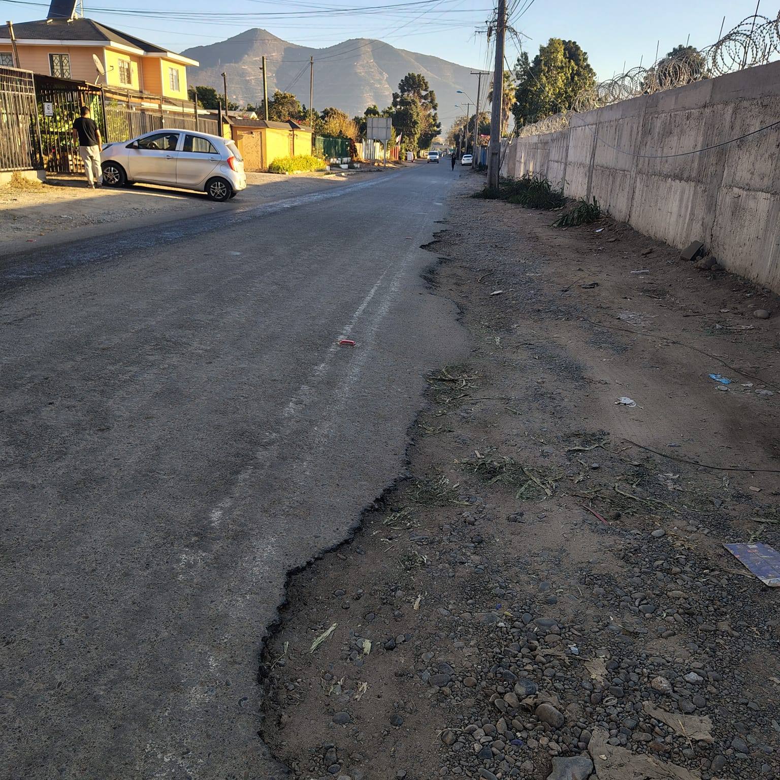 Con fondos del Gobierno Regional pavimentarán calle de Hijuelas