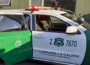 Conductor de lujoso automóvil embistió a un carabinero en un control policial en La Calera