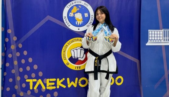 Deportista de Hijuelas logró oro y plata en torneo de taekwondo en Ecuador