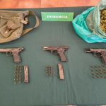 En Quillota detienen a conductor que llevaba 3 armas de fuego y droga