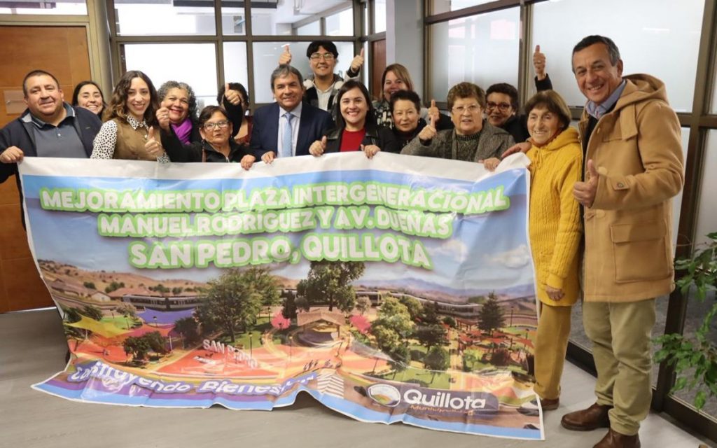 Gobierno Regional financiará la renovación integral de plaza de San Pedro de Quillota