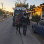 La Calera: Detienen a hombre que causaba disturbios con un cuchillo