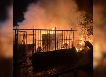 La Calera: Incendio destruyó una vivienda y dejó daños en una segunda casa