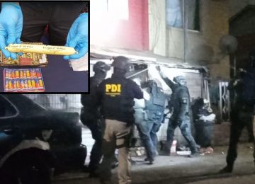 Quillota: Operativo deja 14 detenidos, incautación de drogas, armas y hasta explosivos