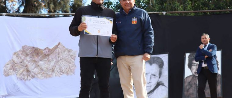 Quillota: Reconocen a "Chupete" Suazo como patrimonio deportivo viviente