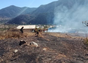 [VIDEO] Incendio destruyó una vivienda en San Pedro