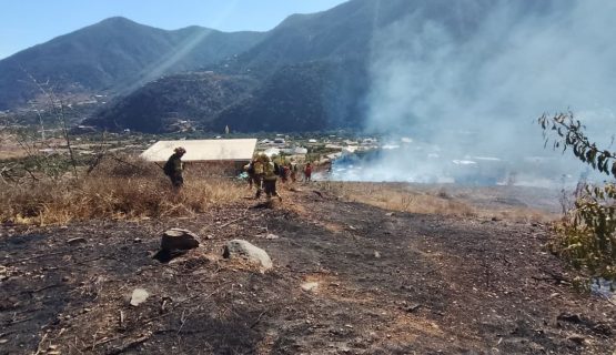 [VIDEO] Incendio destruyó una vivienda en San Pedro