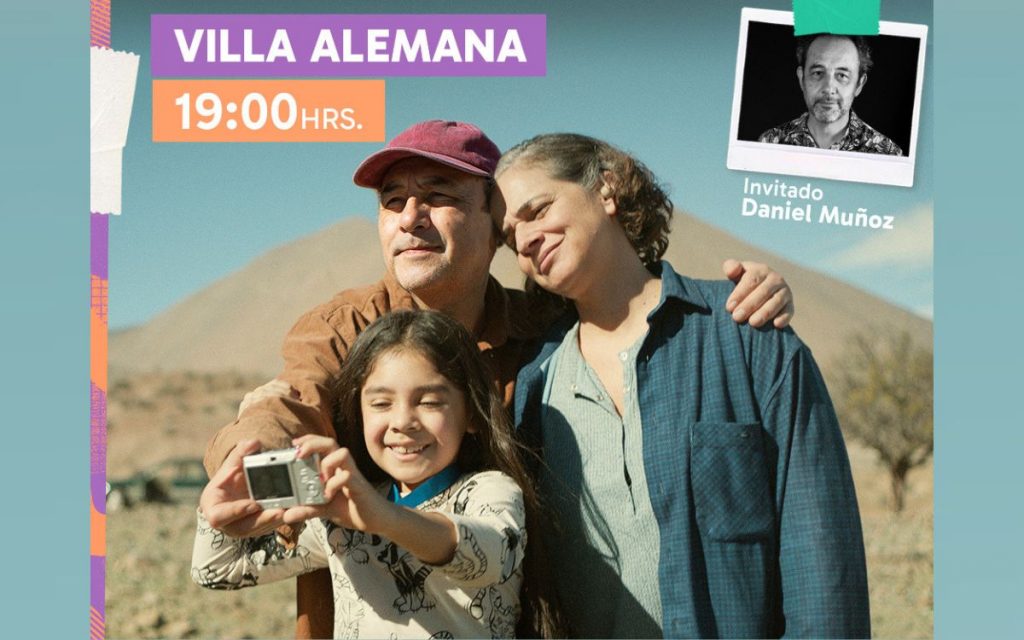 Actor Daniel Muñoz presenta película en Villa Alemana este martes