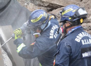 Bombero que trabaja en la Fiscalía de Quillota es parte de la misión de rescate en Venezuela