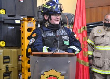 Bombero que trabaja en la Fiscalía de Quillota es parte de la misión de rescate en Venezuela