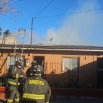 [VIDEO] Bomberos trabaja en apagar incendio en Quillota