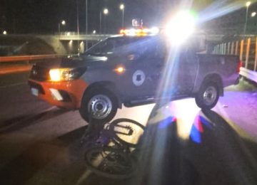 Ciclista fue atropellada en Quillota