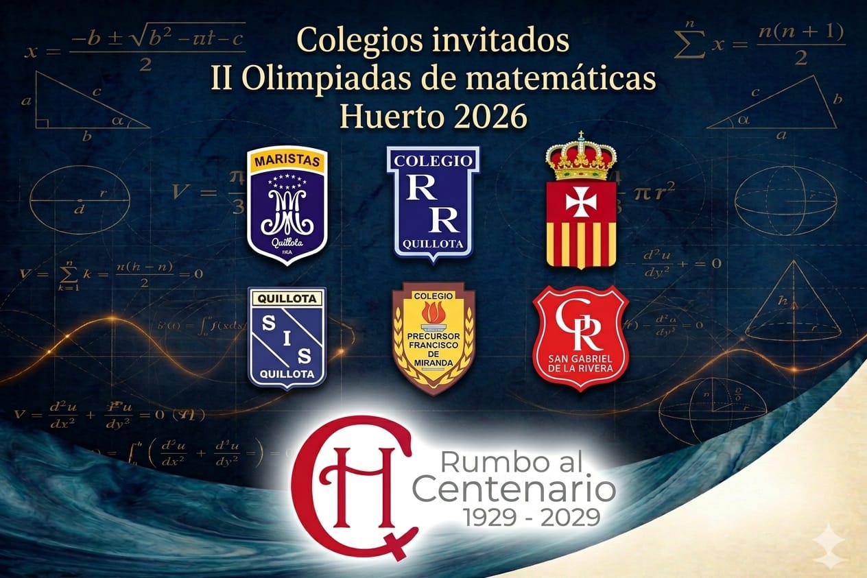 Colegio Nuestra Señora del Huerto realiza olimpiada intercomunal de matemáticas
