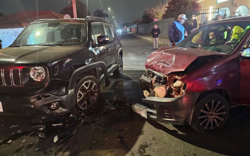 Colisión en La Calera dejó dos personas lesionadas